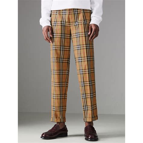 vintage burberry mens trousers|Burberry trousers men's vintage.